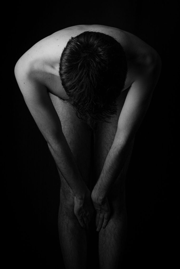 Desnudo artístico en blanco y negro