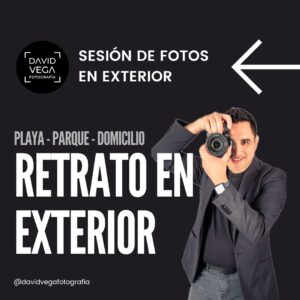 Pago sesión de retrato personal en exterior